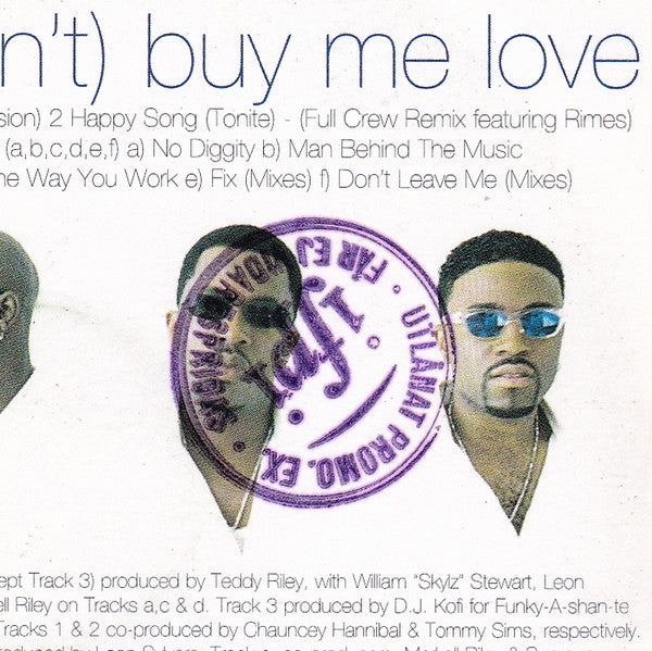 Blackstreet : (Money Can't) Buy Me Love (CD, Single)
