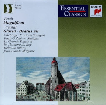 Johann Sebastian Bach / Antonio Vivaldi, Gächinger Kantorei Stuttgart, Bachcollegium Stuttgart, La Grande Ecurie Et La Chambre Du Roy, Helmuth Rilling, Jean-Claude Malgoire : Magnificat / Gloria, Beatus Vir (CD, Album, Comp, RE, RM)