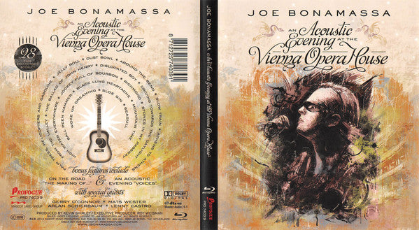 Joe Bonamassa : An Acoustic Evening At The Vienna Opera House (Blu-ray, Multichannel, PAL)