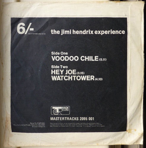 The Jimi Hendrix Experience : Voodoo Chile (7", Single, RP)