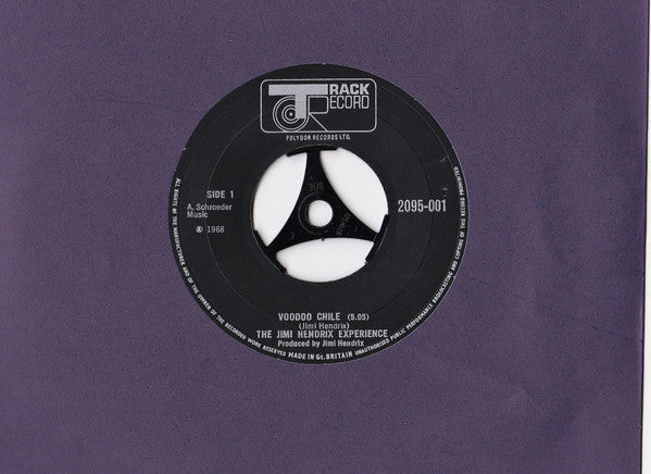 The Jimi Hendrix Experience : Voodoo Chile (7", Single, RP)