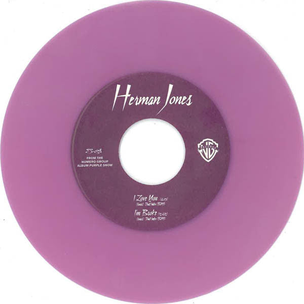 Herman Jones (2) : I Love You / I'm Broke (7", Single, Vio)