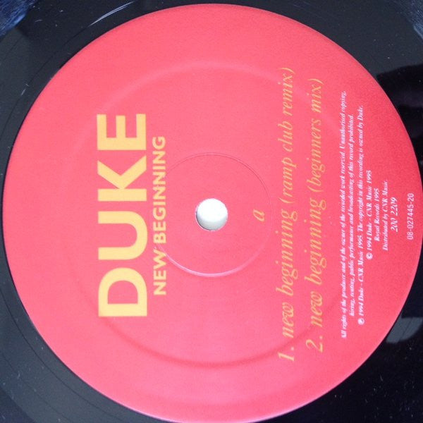 Duke : New Beginning (12")