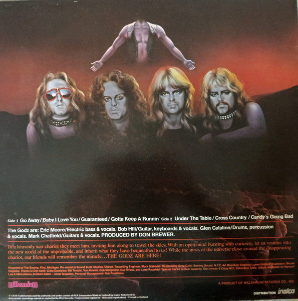 The Godz (2) : The Godz (LP, Album)