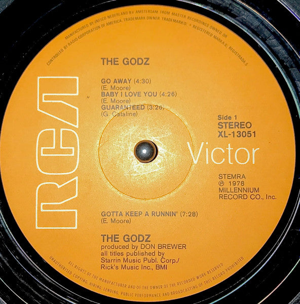 The Godz (2) : The Godz (LP, Album)