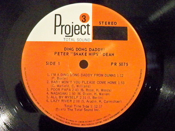 Peter Dean : Ding Dong Daddy (LP)