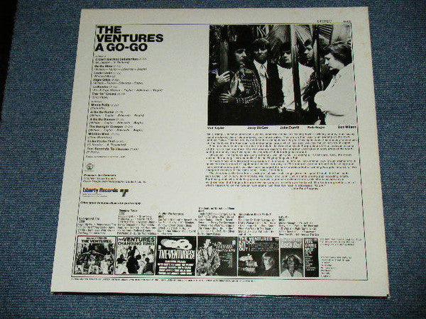The Ventures : À Go-Go (LP, Album, RE)