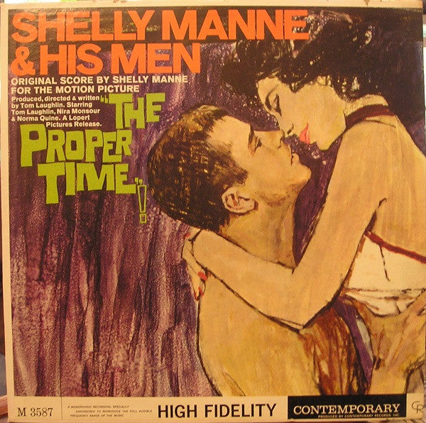 Shelly Manne & His Men : The Proper Time (LP, Album, Mono)