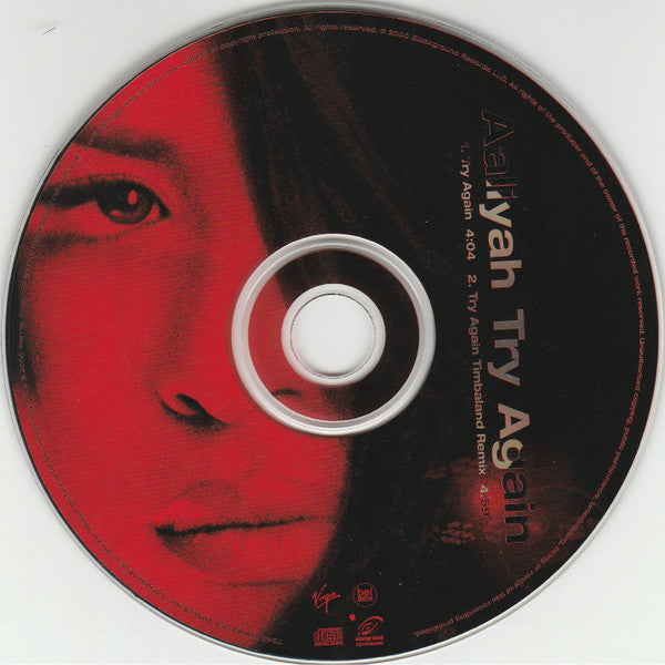 Aaliyah : Try Again (CD, Single, Car)