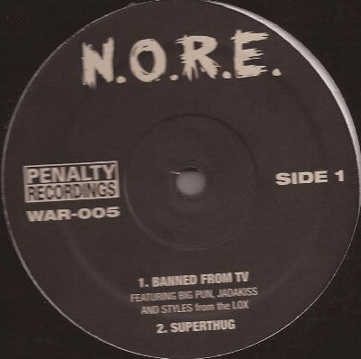 N.O.R.E. : Banned From T.V. / Superthug (12")