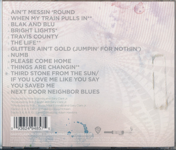 Gary Clark Jr. : Blak And Blu (CD, Album)