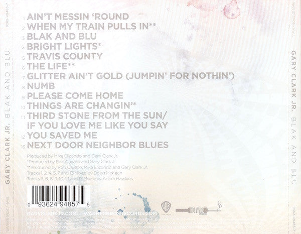 Gary Clark Jr. : Blak And Blu (CD, Album)
