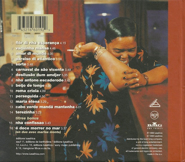 Cesaria Evora : Café Atlantico (CD, Album, Dig)