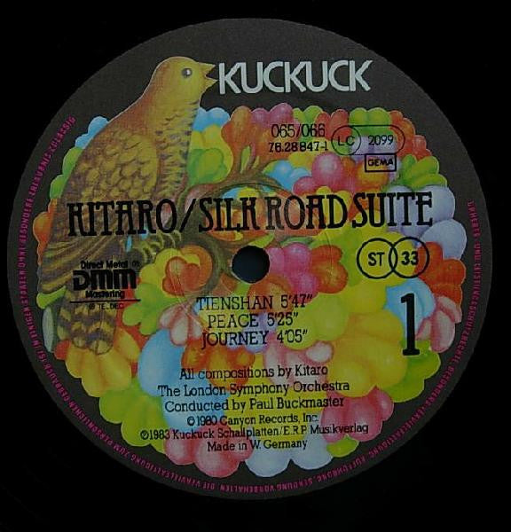 Kitaro And London Symphony Orchestra : Silk Road Suite (2xLP, Album, RE)