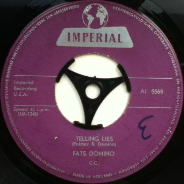 Fats Domino : Telling Lies / When The Saints Go Marching In (7", Single)