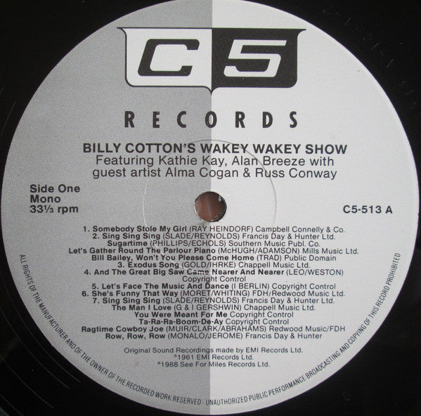 The Billy Cotton Band Show* : Wakey Wakey!! (LP, Album, RE)