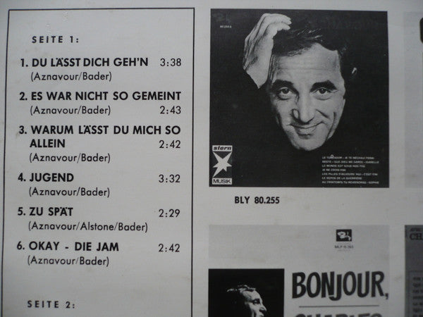 Charles Aznavour : Charles Aznavour In Deutschland (LP, Album)