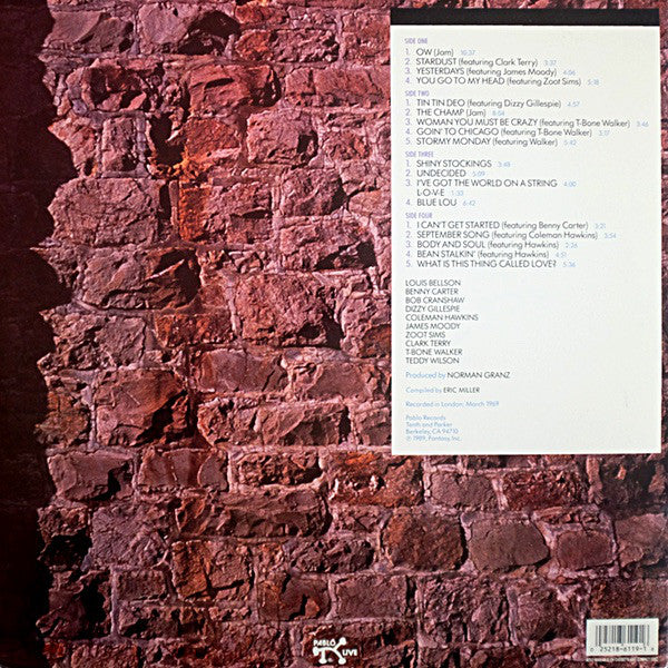 Norman Granz' Jazz At The Philharmonic* : J.A.T.P. In London, 1969 (2xLP, Album)