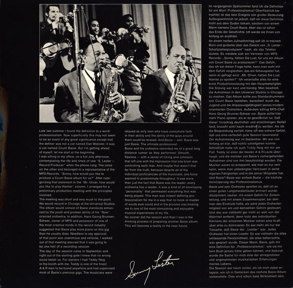 Count Basie And His Orchestra* : Basic Basie (LP, Album, Gat)