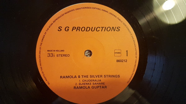 Ramola Guptar : Ramola And The Silver Strings (LP)