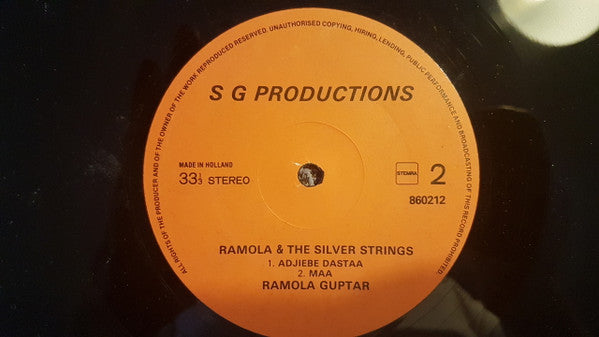 Ramola Guptar : Ramola And The Silver Strings (LP)