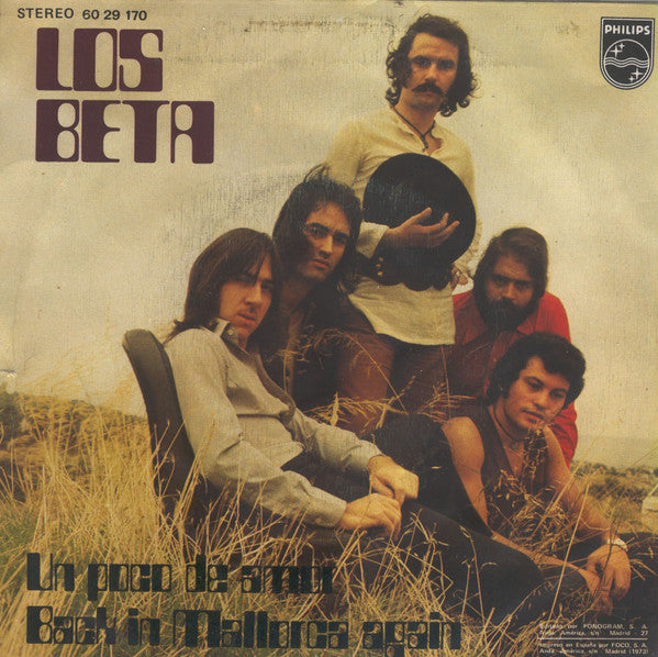 Los Beta : Un Poco De Amor (7")