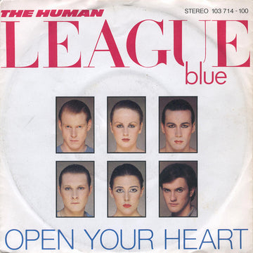 The Human League : Open Your Heart (7", Single)