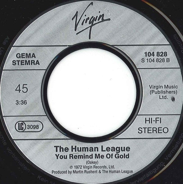 The Human League : Mirror Man (7", Single)