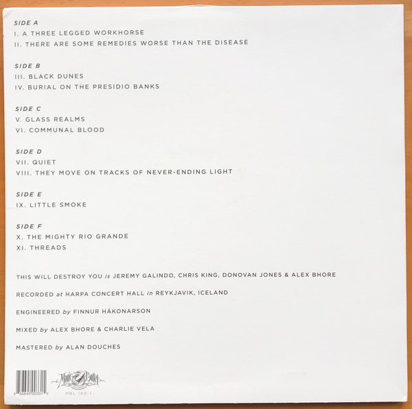 This Will Destroy You : Live In Reykjavik, Iceland (LP, Whi + LP, Bla + LP, Gre + Album, Ltd)
