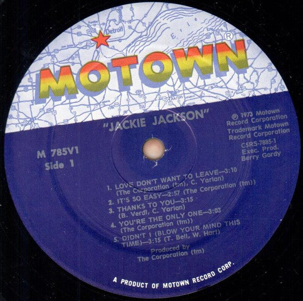 Jackie Jackson : Jackie Jackson (LP, Album)