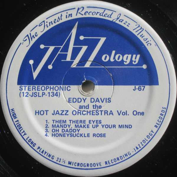 Eddy Davis & The Hot Jazz Orchestra : Eddy Davis And The Hot Jazz Orchestra (Vol. One) (LP)
