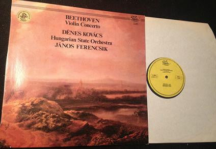 Dénes Kovács, János Ferencsik, Hungarian State Orchestra : Beethoven, Violin Concerto (LP)