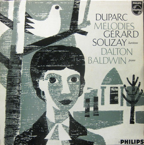 Henri Duparc, Gérard Souzay, Dalton Baldwin : Mélodies (LP, Mono)