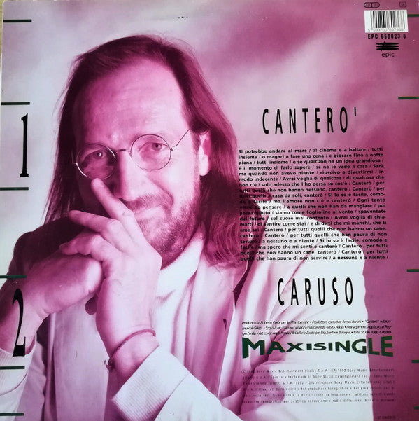 Andrea Mingardi : Cantero' (12", Maxi)