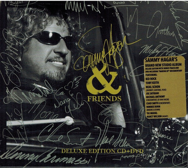 Sammy Hagar : Sammy Hagar & Friends (CD, Album + DVD-V, NTSC + Dlx, Dig)