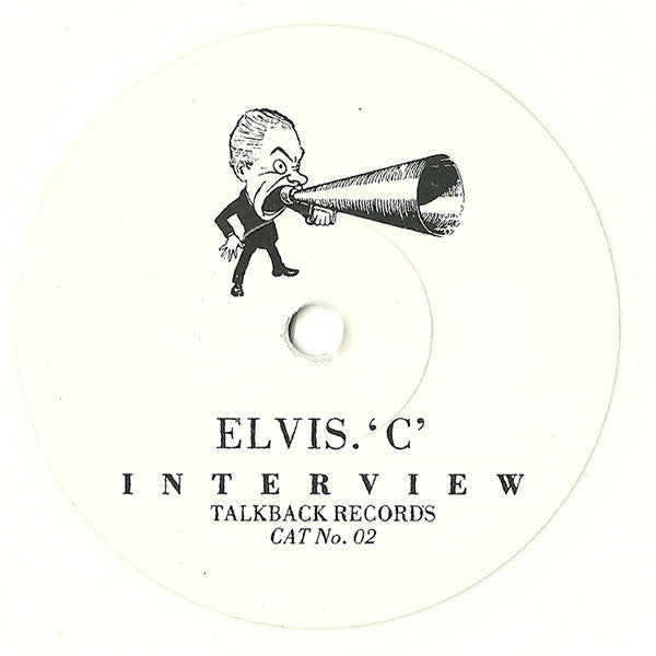 Elvis Costello : An Interview With Elvis 'C' (7", Ltd, Num, Unofficial, Whi)