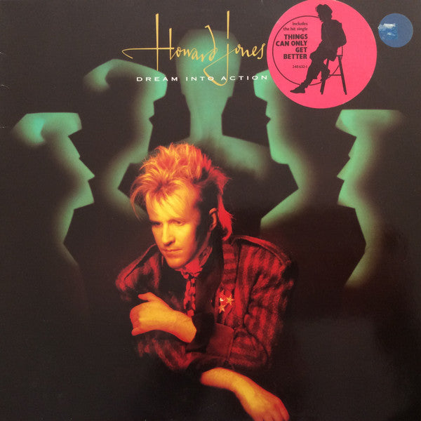 Howard Jones : Dream Into Action (LP, Album, Tel)