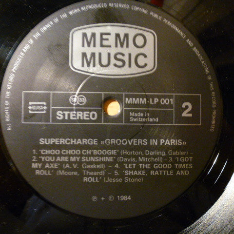 Supercharge (2) : Groovers In Paris (LP, Album)