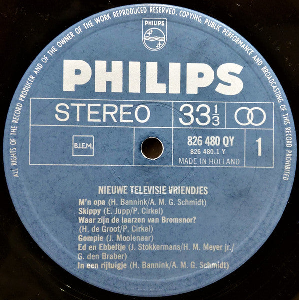 Various : Nieuwe Televisie Vriendjes (LP)