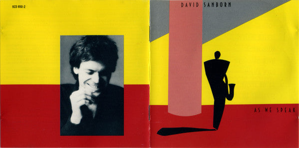 David Sanborn : As We Speak (CD, Album, RE)