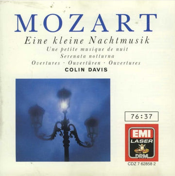 Wolfgang Amadeus Mozart / Sir Colin Davis : Eine Kleine Nachtmusik / Three German Dances / Serenata Notturna / Overtures (CD, Comp, RM)