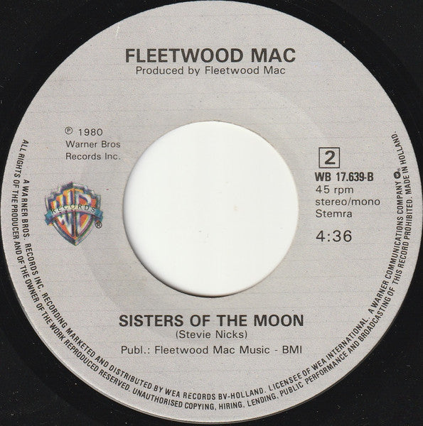 Fleetwood Mac : Angel (7", Single)