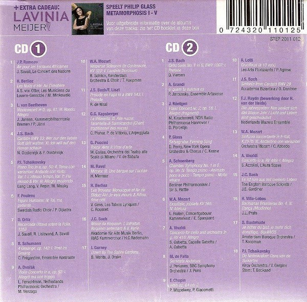 Various  / Lavinia Meijer : Aangenaam... Klassiek 2011 / Lavinia Meijer Speelt Philip Glass (2xCD, Comp + CD, Album + Box)