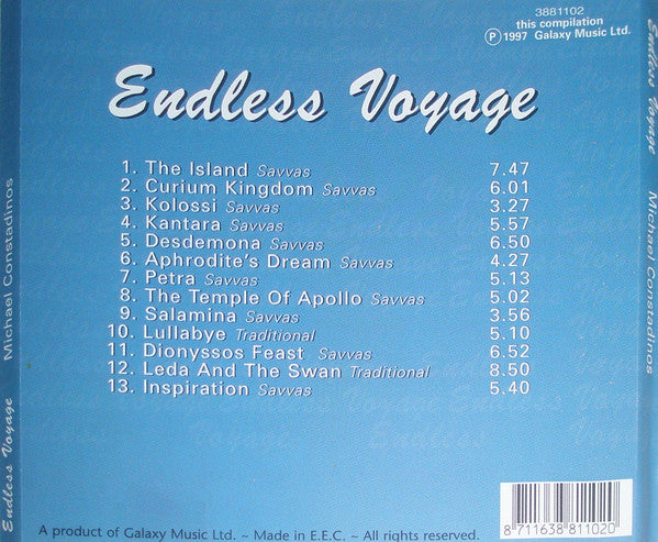 Michael Constadinos : Endless Voyage (CD, Album)