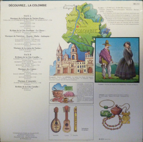Various : Découvrez La Colombie Volume 2 (LP, Comp)