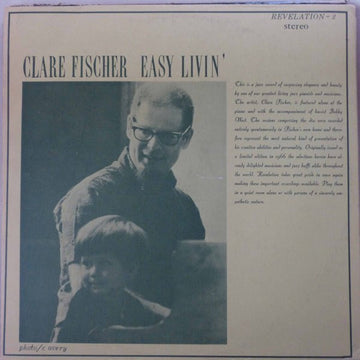 Clare Fischer : Easy Livin' (LP, Album, RM)