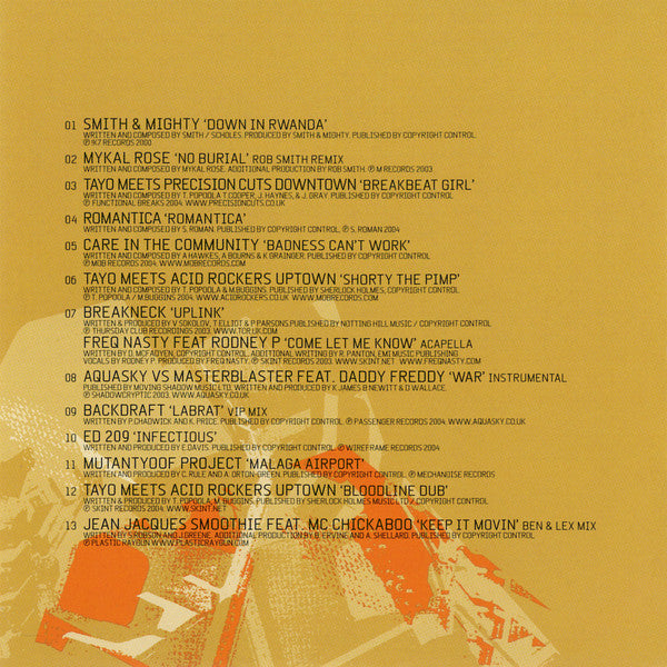 Tayo : Beatz & Bobz Volume 3 (CD, Comp, Mixed)