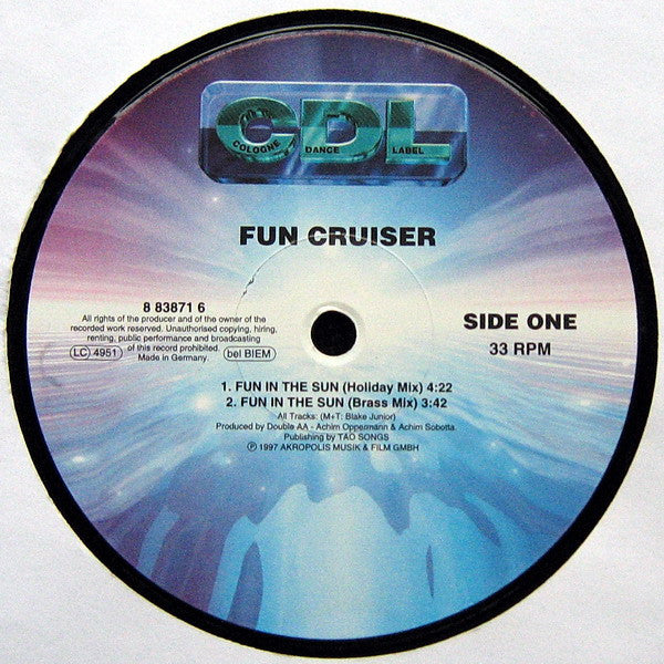 Fun Cruiser : Fun In The Sun (12", Maxi)