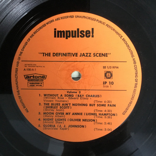 Various : The Definitive Jazz Scene Volume 2 (LP, Comp, Pap)