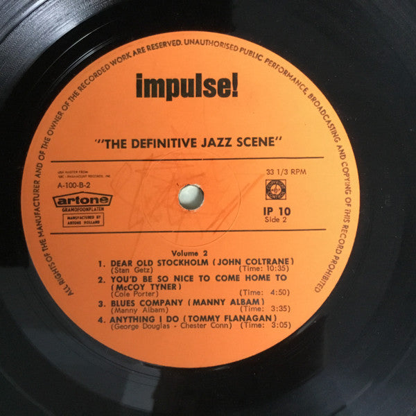 Various : The Definitive Jazz Scene Volume 2 (LP, Comp, Pap)